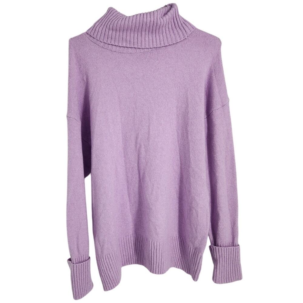 Old Navy Purple Mock Neck Sweater Womens Size Medium M